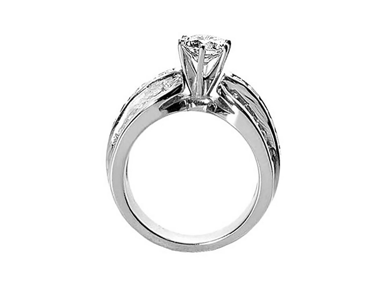 200ct Round Princess Round Cut Diamond 3row Engagement Ring 18k Gold G Si1 Ebay